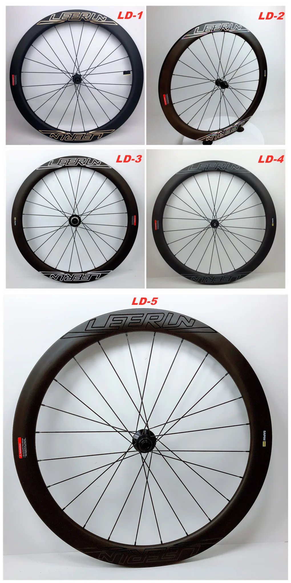 Ultra-light custom logo wheels 700C 60mm 88mm UD matte Road bicycle carbon wheels 60mm clincher with NOVATEC 411 412 hubs