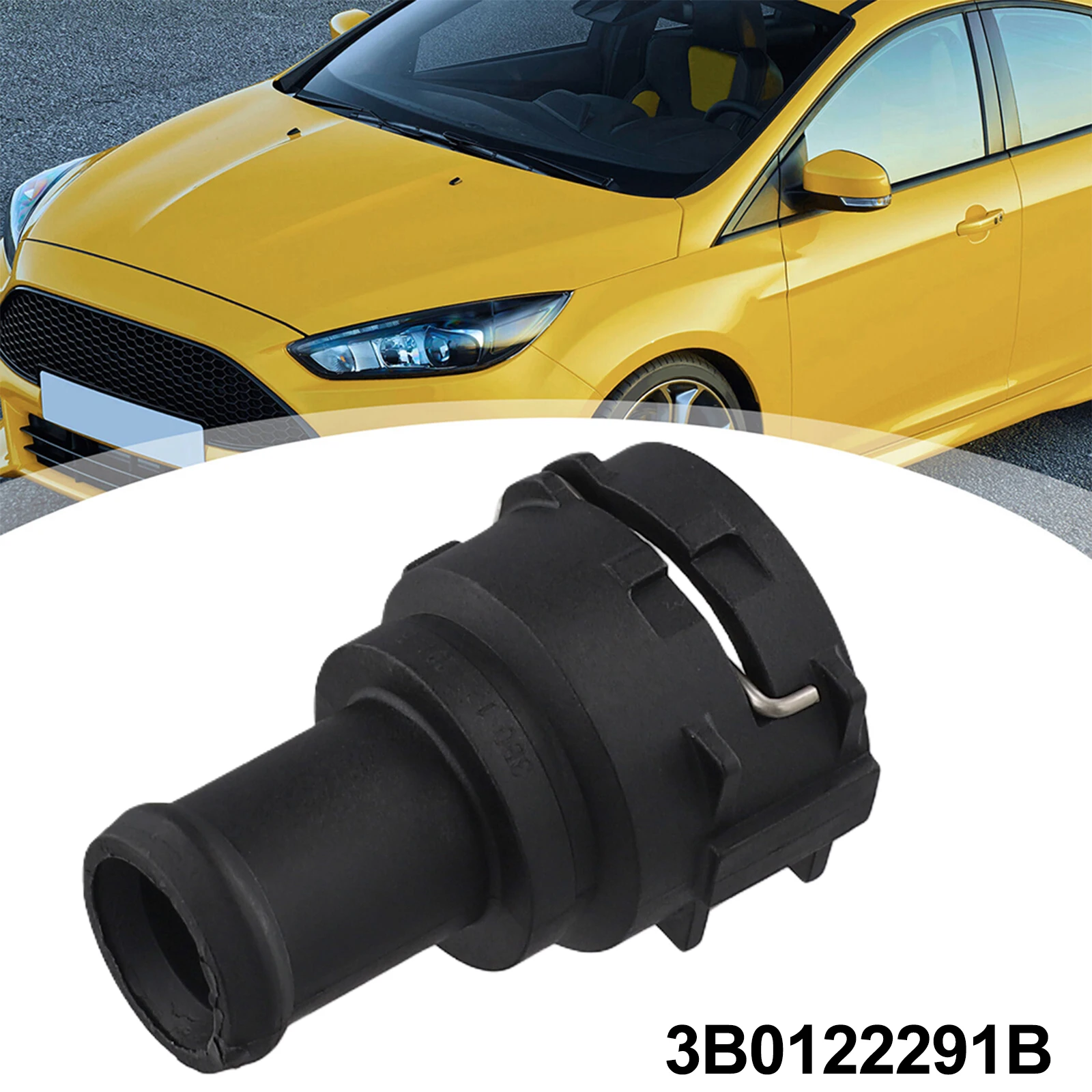 Hose Adapter Pipe Connector Car Coolant Engin Flange Radiator Easy Installation Engine Cooling Car Maintenance