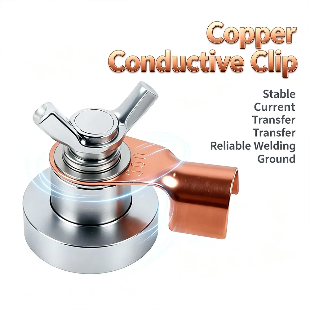 1 PC Welder Welding Strong Magnetic Grounding Tool, a Special Strong Magnetic Grounding Tool for Strong Single Head Welding