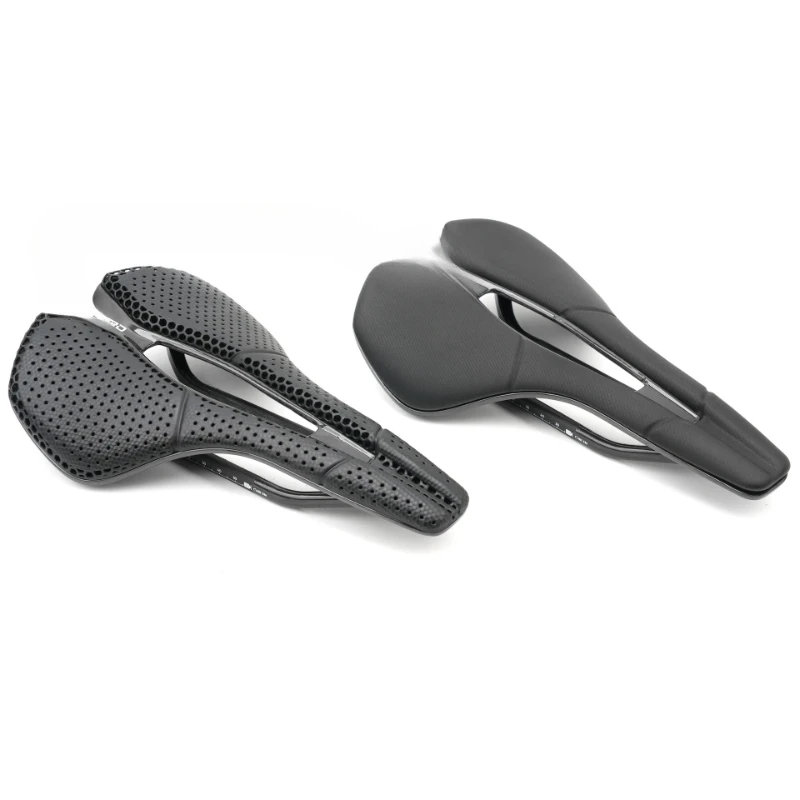 

Road bicycle seat cushion carbon fiber 3D printing lightweight hollow breathable seat cushion mountain bike racing saddle