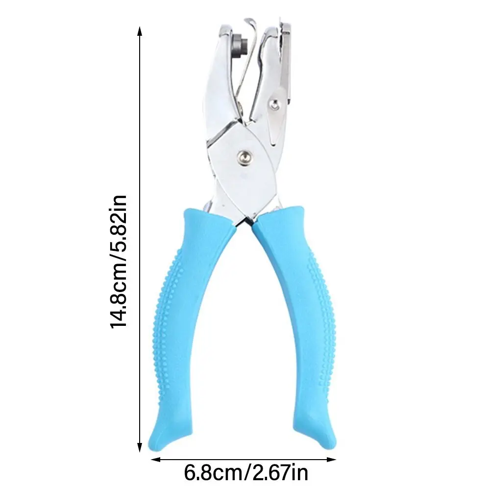 Heart/Round/Pentagram/Triangle/Square Metal Single Hole Puncher Embossing Device Scrapbooking Punches DIY Paper Shaper Cutter