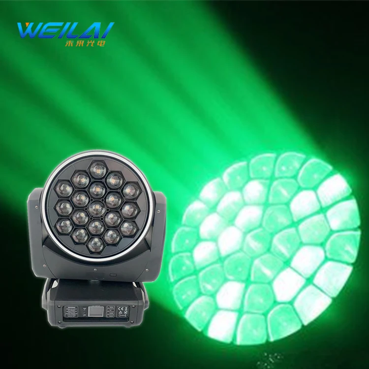 

Прямое предложение 19*40 Вт RGBW K20 Led Bee Eye Moving Head Light Led Stage Zoom Wash Dmx Dj Lighting для ночного клуба, свадебного шоу
