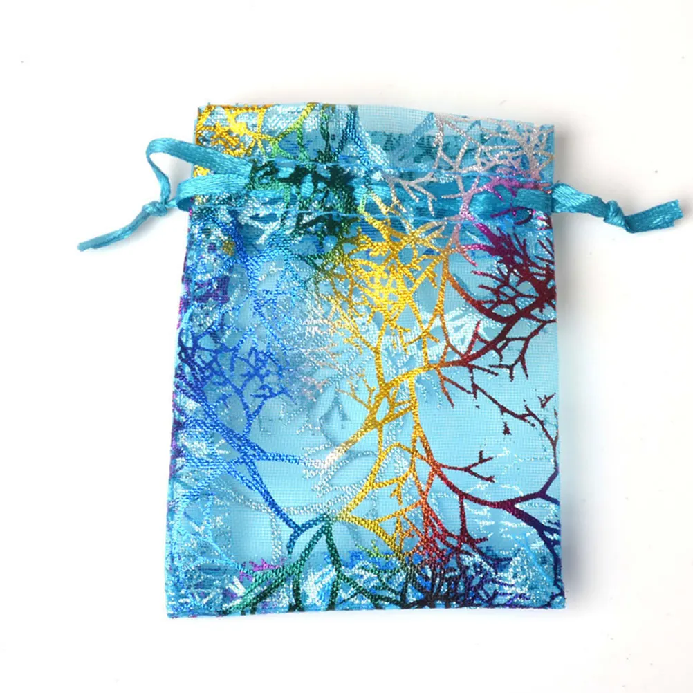 

20pcs Gift Colorful Gauze for Jewelry Party Wedding Festival Present Storage C y Bags H made Accessories Travel Sample Bags