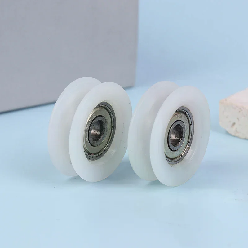 

6x31.5x10mm U-shaped Bearing Roller R3mm V Track Guide Groove Roller Pulley Wheel 626 Bearing Wheel