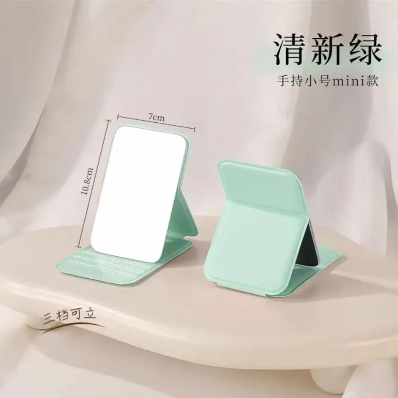 Mini składane lusterko do makijażu: przenośne narzędzie kosmetyczne 4K HD do szybkiej retuszacji w podróży