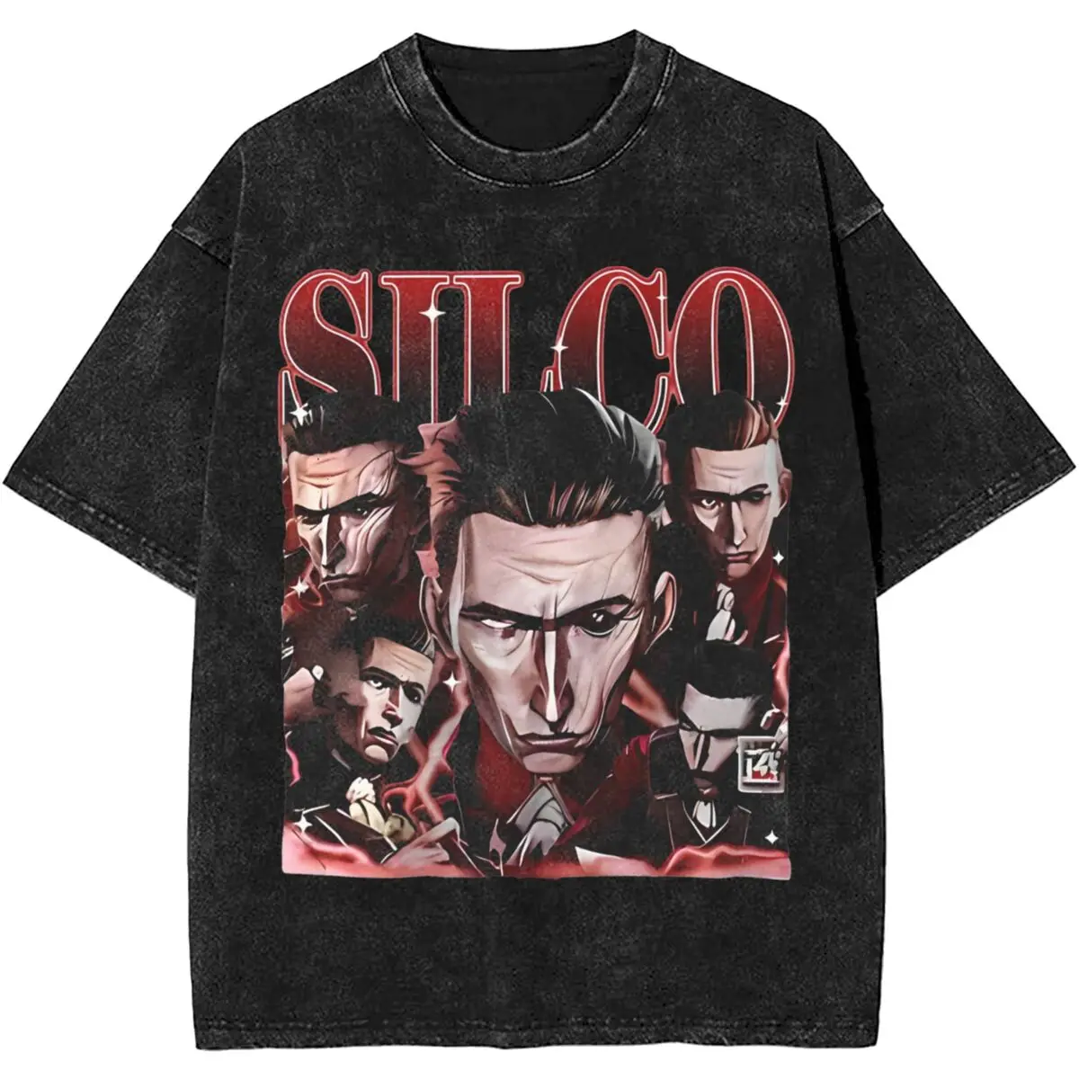 Silco Arcane Dark Villain T Shirt Trending T-Shirts Short Sleeve Y2K Retro Tshirt Beach Casual O-Neck Oversized Tees