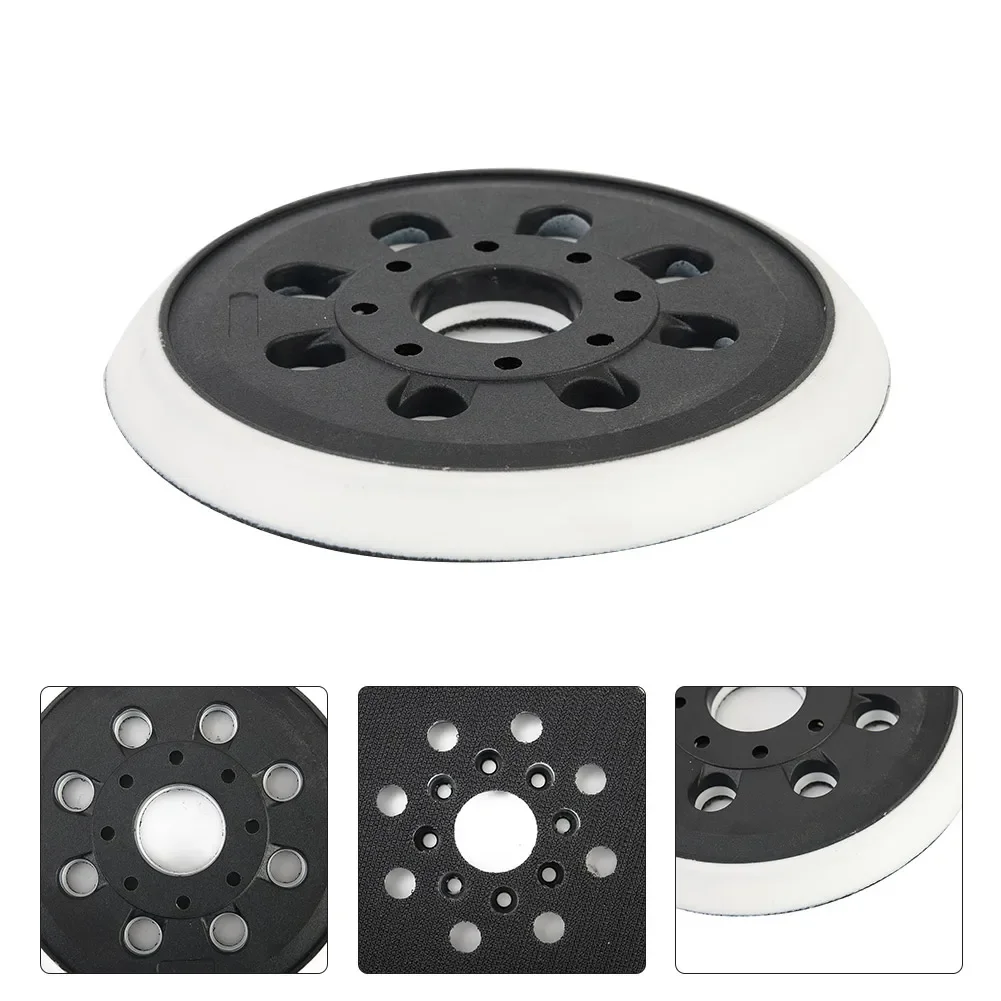 1x Hook & Loop Backing Pads 125mm Sanding Pads For Bosch GEX 125-1AE Grinding Disc For Hook & Loop Pads Sanding Machine Parts