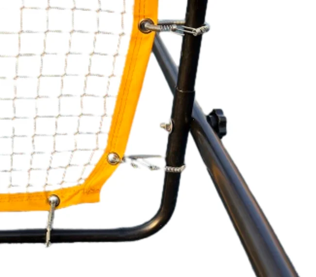 

Professional Adjustable Rebound Net Tennis Training Equipment 2mx2m Portable Groundstrokes Volleyer Made of PP for Players