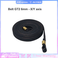Belt GT2 6mm Width Synchronous Belt Length 5M Conveyor Belt Pulley Kit for CNC Laser Engraver Parts X/Y axis for ACMER P1/P2