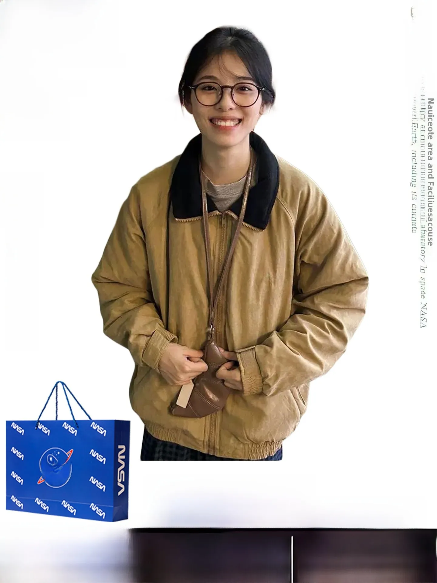 

Retro Japanese Style Loose Thickened Cotton Jacket Women's Winter New Style Warm Collar Coat Small Size Cotton Clothes