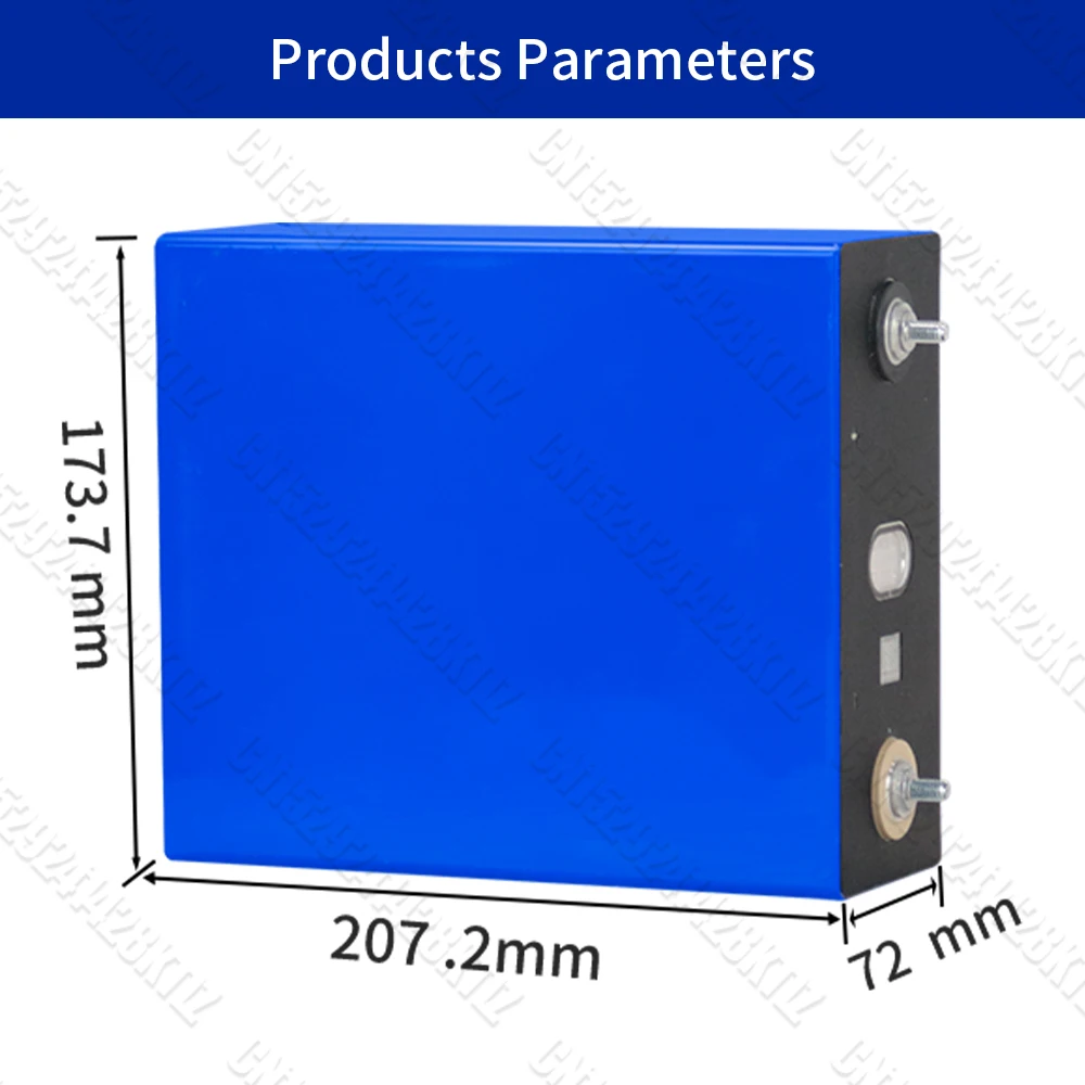 US Stock 320AH Lifepo4 Battery Rechargeable lithium iron phosphate batteries DIY 12V 24V 48V For EV Golf Cart Boat with busbars image 4
