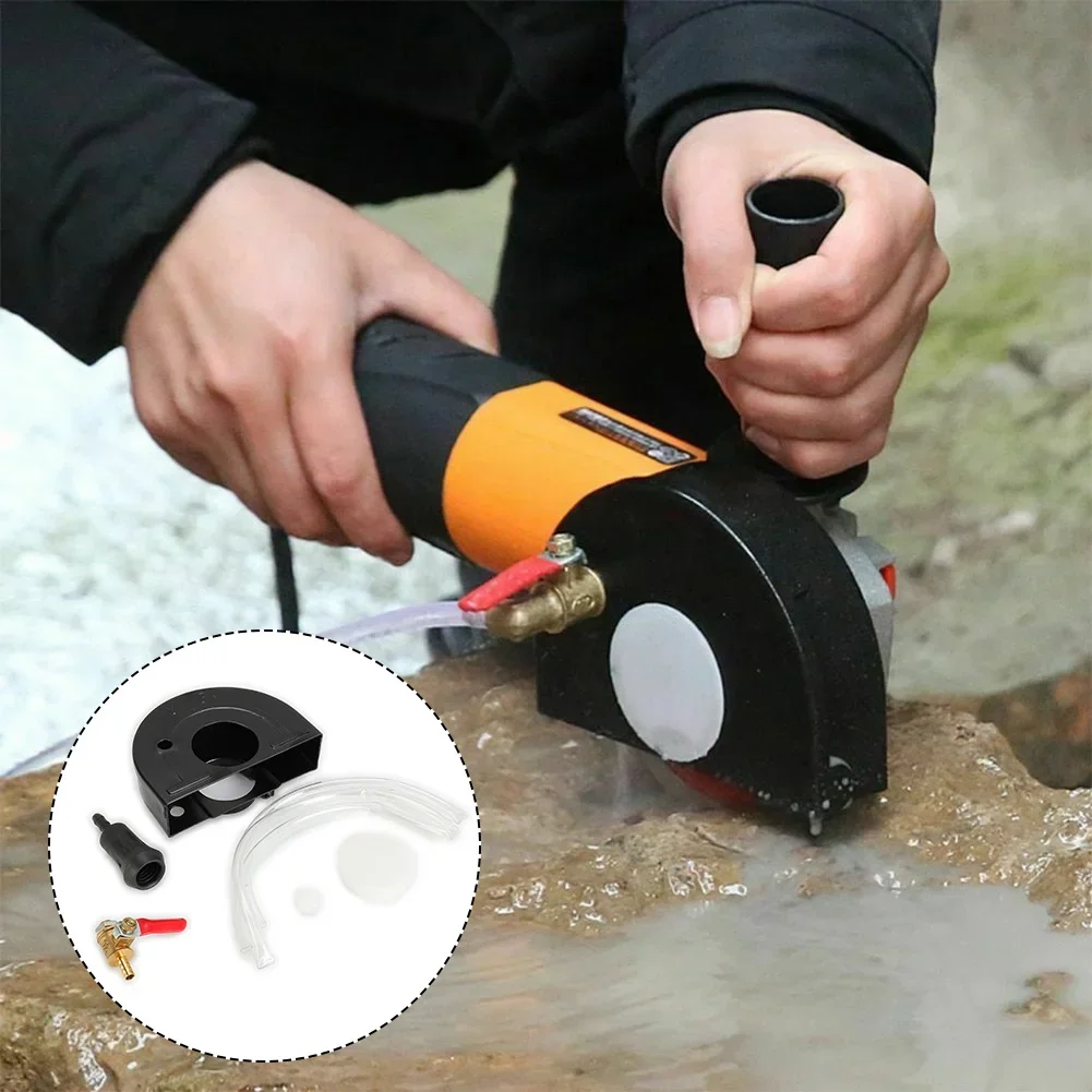 

Power Tools Grinders Tools Set Water Cutting Waterproof With Water Pump Black Dustproof Machine Base Brand New