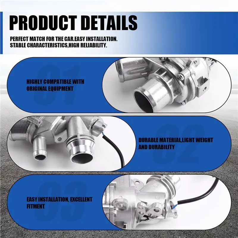 【Price Drop !!】 New Discovery Velar LR107288 LR069809 Coolant Thermostat Housing Petrol For Range Rover 13-For RR Sport 14