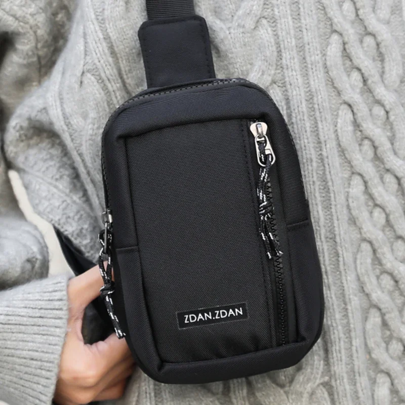 多機能ナイロンクロスオーバーバッグ,小さな多機能ジムバッグ,ポータブル,高品質,ユニセックス,電話用ミニショルダーバッグ