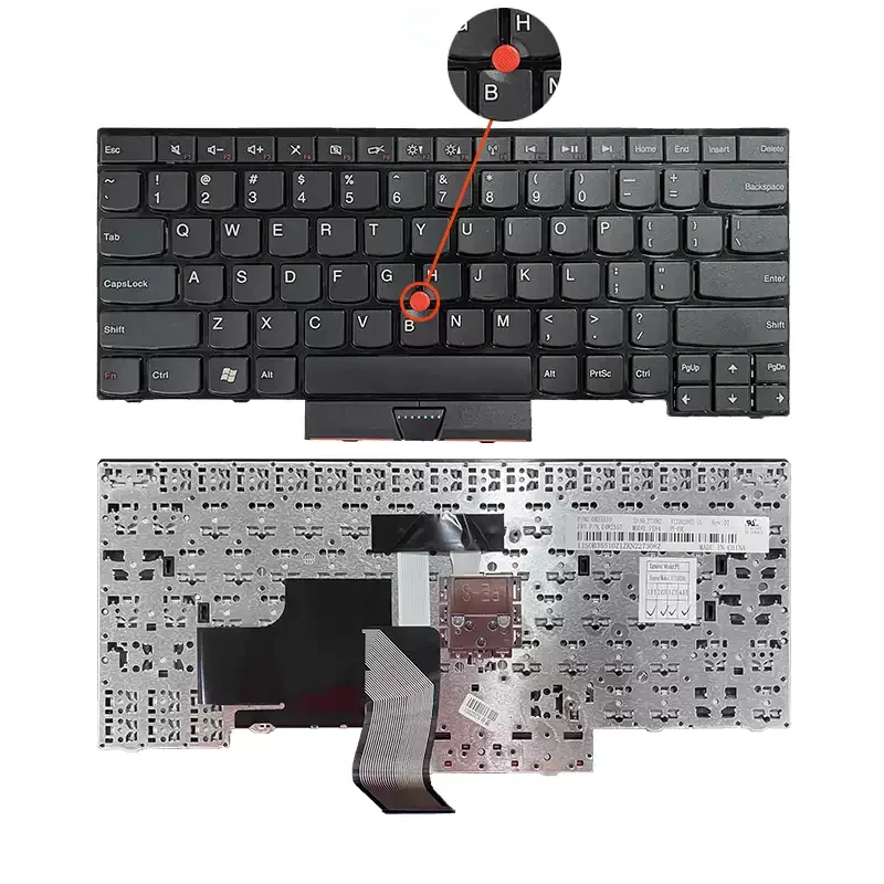 Replacement Keyboard for IBM Thinkpad Edge E320 E325 E420 E420S E425 Series 04W0800 0A62003 0.3