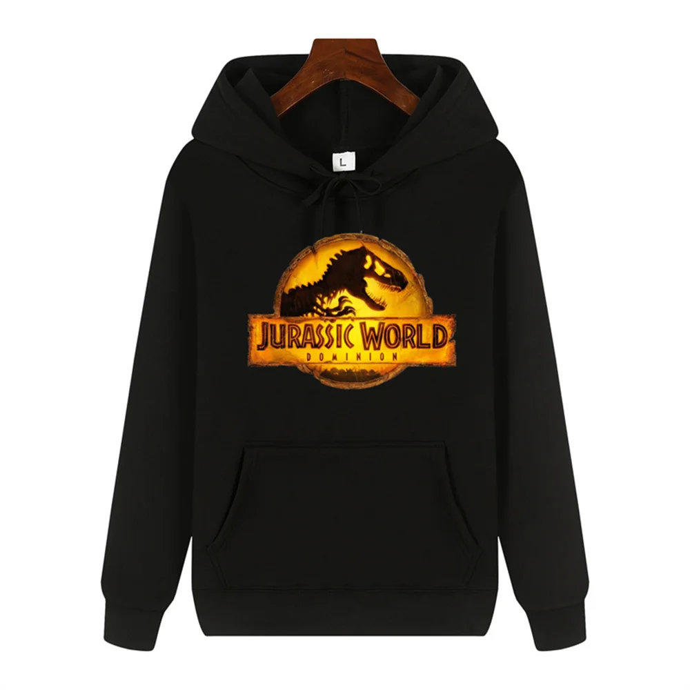 Jurassic World Personality print Autumn/Winter Comfortable soft thickening men\'s high quality casual fashion warm street hoodie