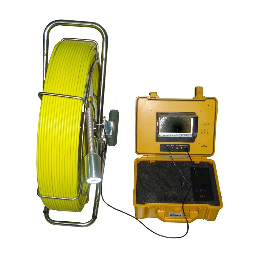 60 m / 120 m pipe inspection camera sewer drain industrial camera