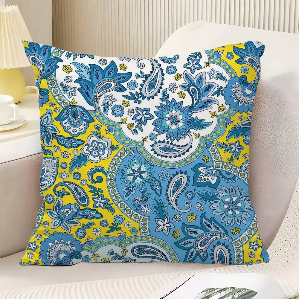 Colombian-style pattern Throw Pillow Cover Neutral Decor Cushion Cover Soft Sofa Couch Bed Home Decor Pillow Case