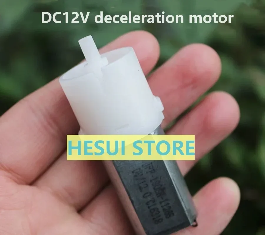 DC12V76 small speed motor planetary gear permanent magnet speed motor positive and negative rotation 180