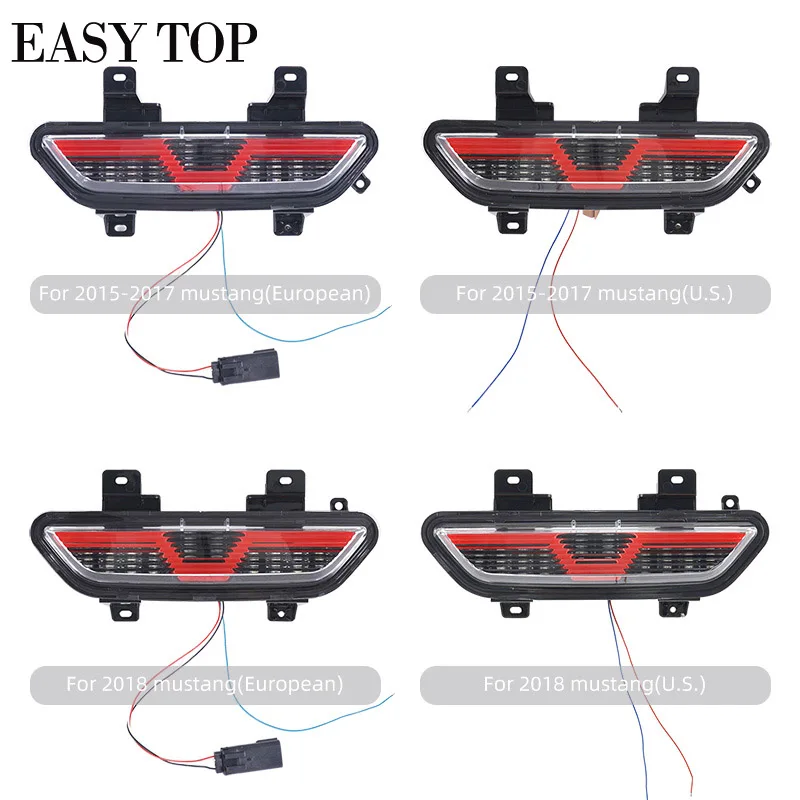 

Reflector Warning Lamp For Ford Mustang 2015+ Bumper Reverse Lamp LED Brake Light