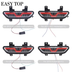 Reflector Warning Lamp For Ford Mustang 2015+ Bumper Reverse Lamp LED Brake Light