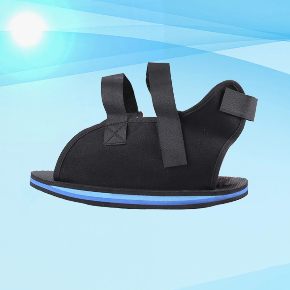 

Fracture Cast Shoes Gypsum Walking Foot Protective Shoes Broken Toe Support Black Md Post Injury Recovery Pain Relief Comfort