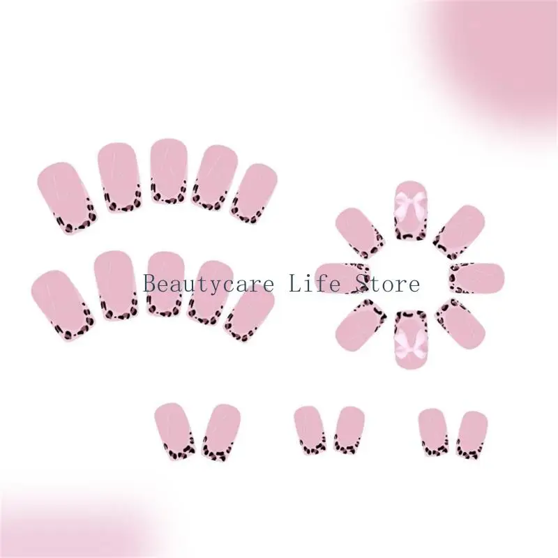 652C مربع الضغط على الأظافر مصممة نصيحة تلميح الأظافر المزيفة على الأظافر هدية #2