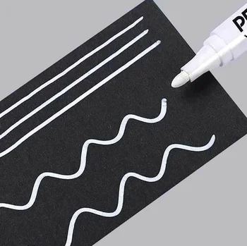 8 best sales Weißer Filzstift - №4