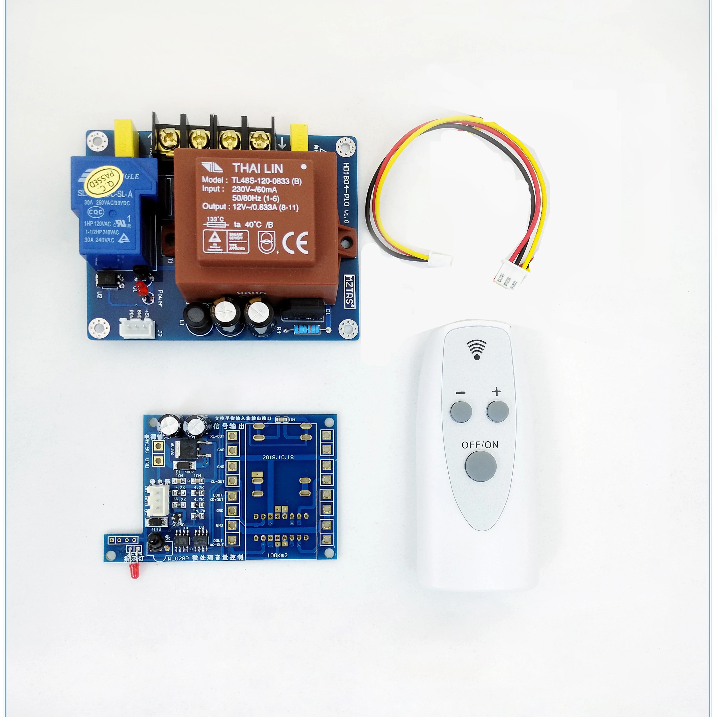 Пульт дистанционного управления громкостью APLS, Усилитель предварительного усилителя, потенциометр двигателя, автоматическая регулировка громкости, 4-канальный сбалансированный