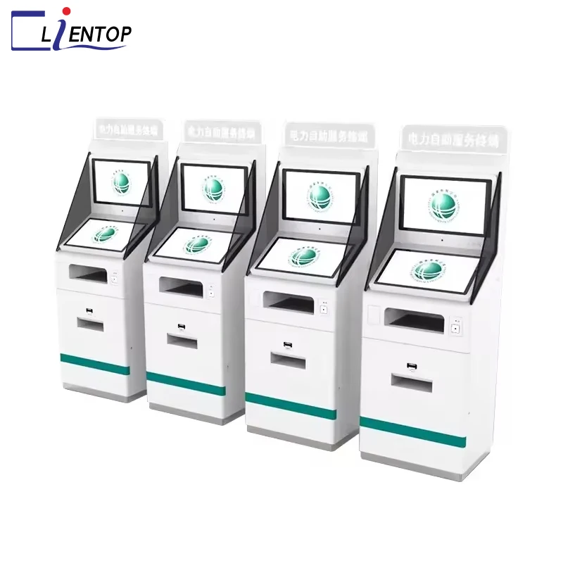 Multi-function All In One Self Service Printing Kiosk Terminal Pos Rfid Reader Report Print Document Self Printing Station