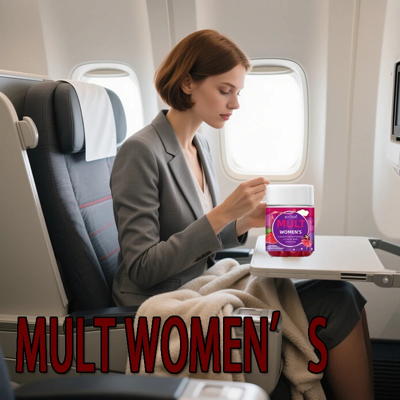 

1 bottle female multivitamin gummies to supplement nutrition regulate physiological functions improve sub-health status