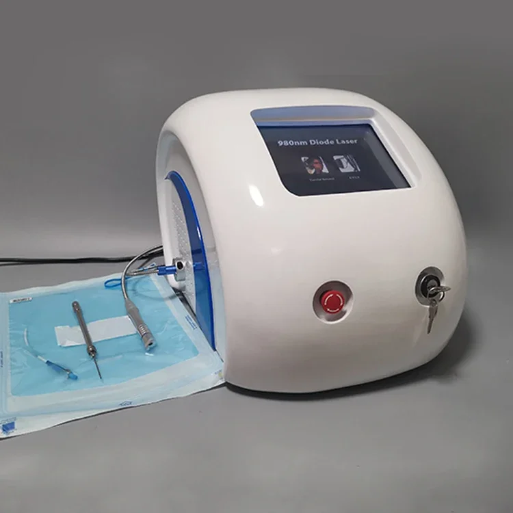 980nm Portable Vein Removal Laser Machine Multifunctional Physiotherapy Device Professional for Spider Veins