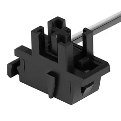DUROCK Plate Mount Stabilizer Black 7u 6.25u 2u Stainless Steel Wire White Plate Mounted Stabs V2 for Cherry MX Keyboards Plates