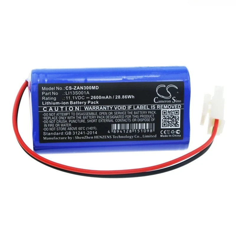 

11.1V 2600mAh/3400mAh Medical Battery LI13S001A for Zondan Apollo N3 +TOOL