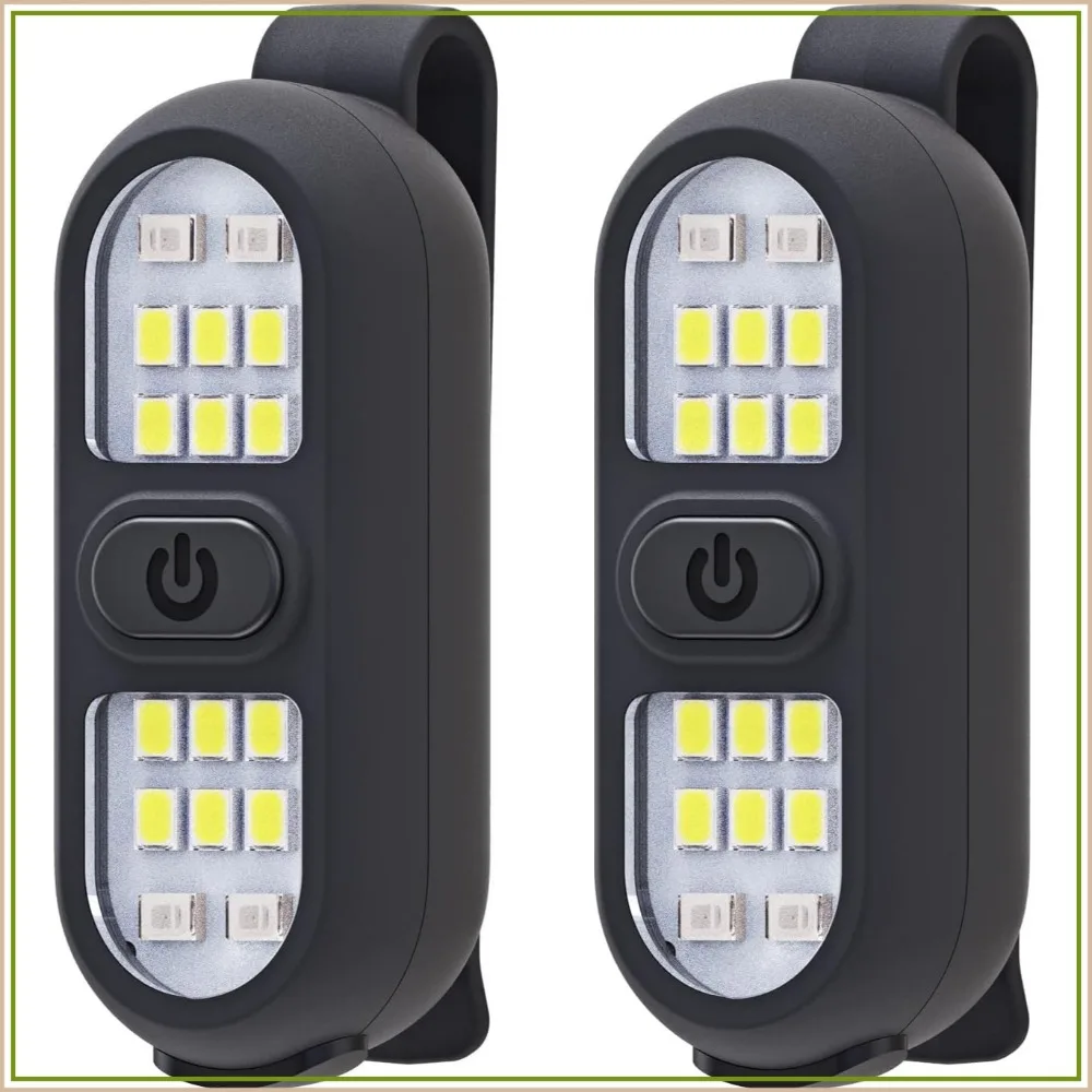 Rechargeable Clip on Flashlights for Outdoor Activities
