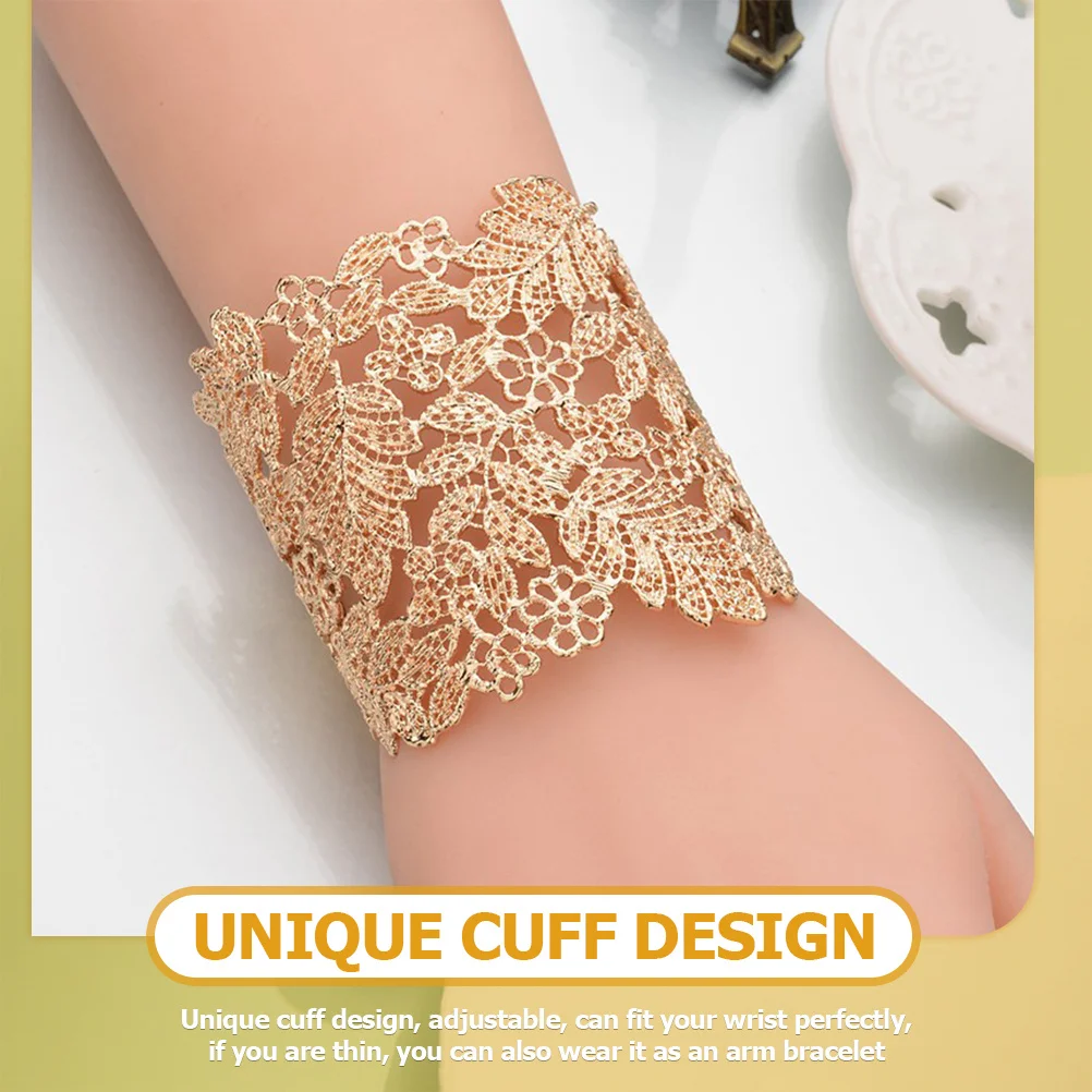 

2pcs Bracelet For Women Luxury Open Bangle Adjustable Cuff Bracelets Fine Workmanship Durable Charm Jewelry Gift For