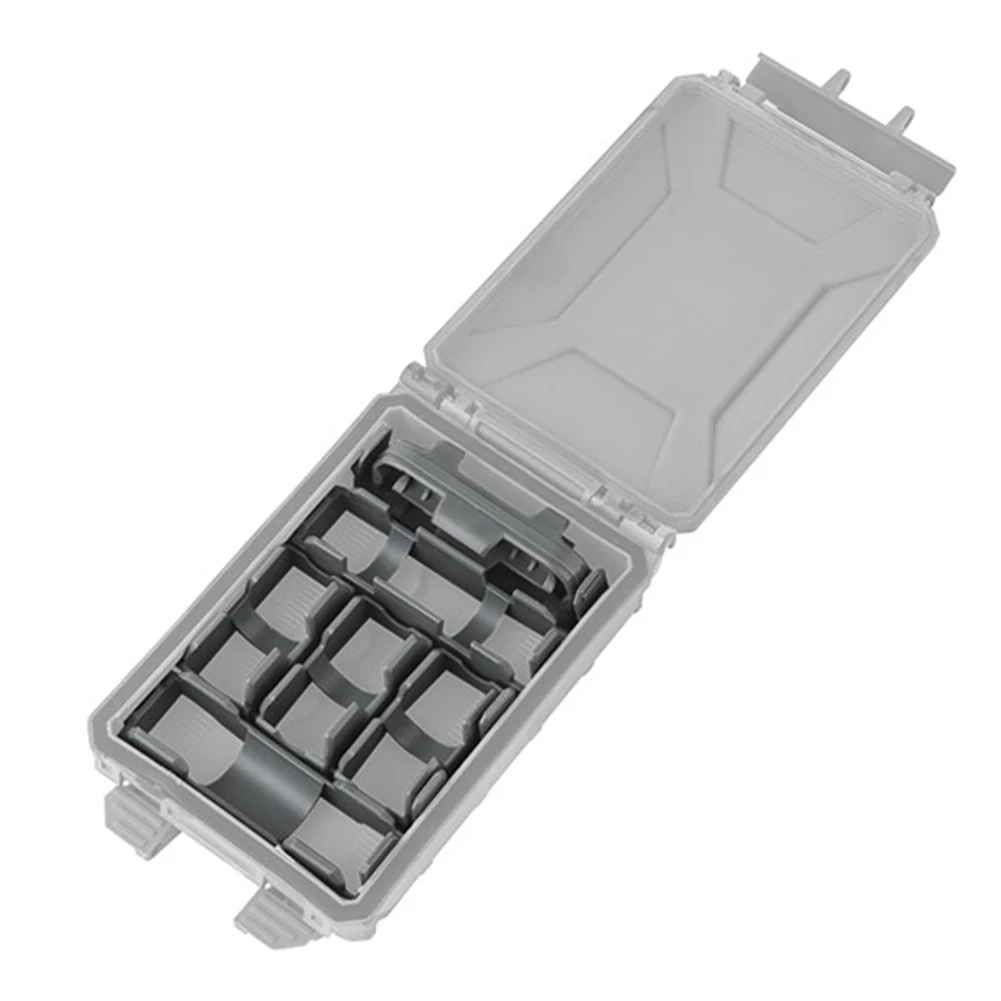 التكتيكية وحدات صندوق البطارية الملحقات حامل البطارية تخزين البطارية إدراج البطارية لبطاريات AAA 18650 18350 CR123A #4