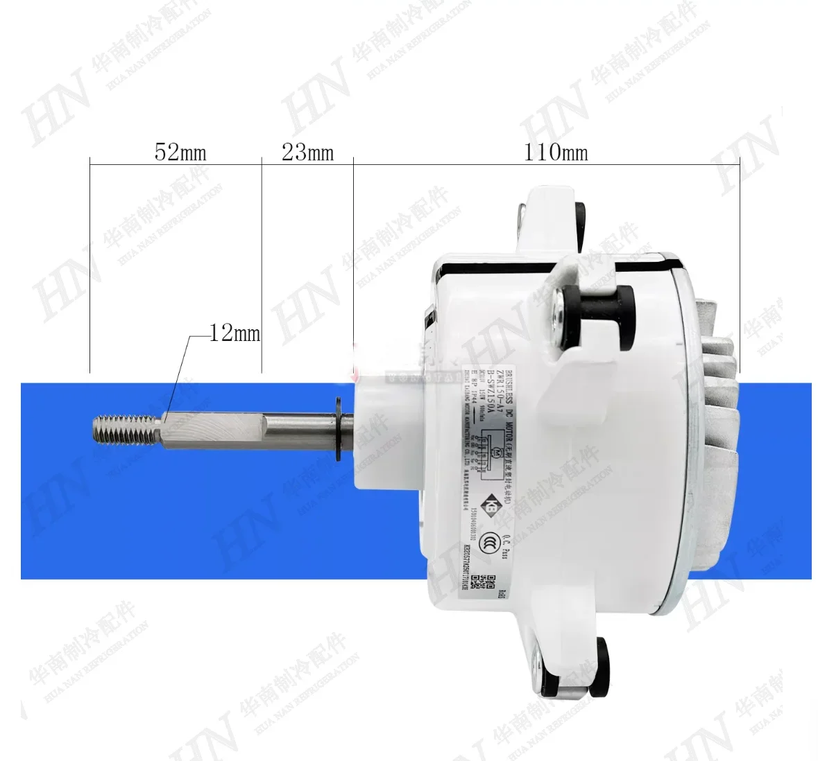 New Gree air conditioner DC fan B-SWZ150A ZWR150-A7 ZWF-150A SWZ150E ZWF-150E B-SWZ150E ZWF-170L B-SWZ170L-L