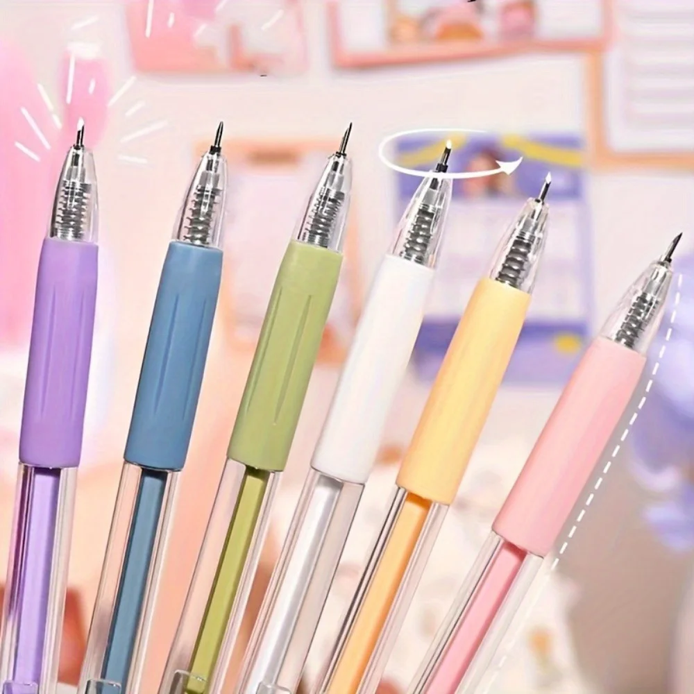 Retractable Craft Knife Pen - Press-To-Extend Pencil Cutter for Paper, Card Making And Unboxing - Durable PP Material Small Pap