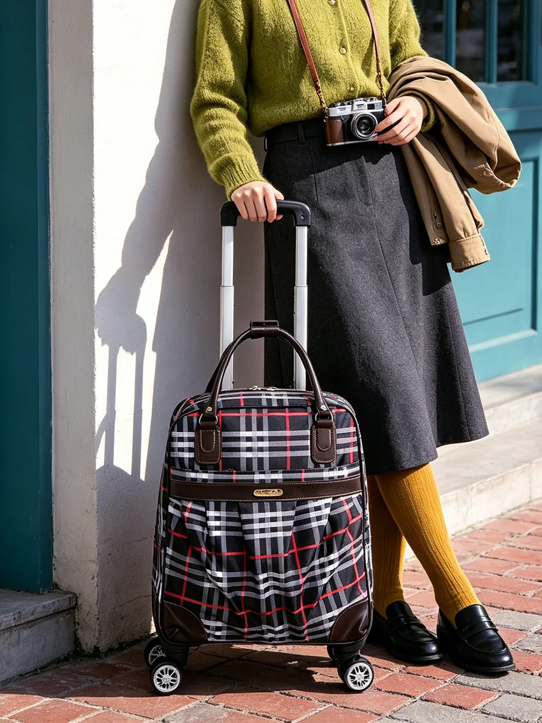 petite-valise-de-voyage-legere-en-tissu-oxford-pour-femme-grande-capacite-avec-roulettes-pivotantes-a-360°