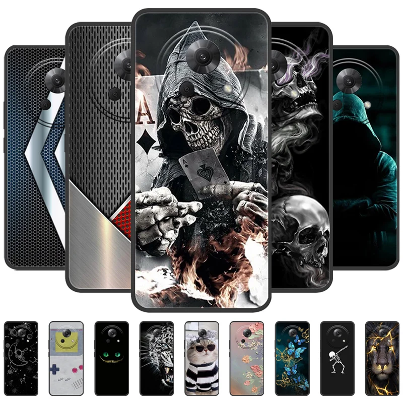 For Meizu Lucky 08 5G Case Lucky08 Fashion Soft TPU Silicone Phone Cover For Meizu 21 Pro Note Shockproof Fundas 21Note Coque