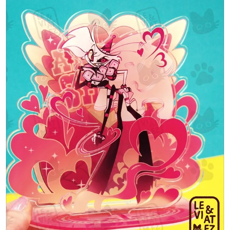 

Acrylic Standee Angel Dust Circus AU Print GRATIS Hazbin Hotel Acrylic Ornament Original Handmade Gift for Friends Collection