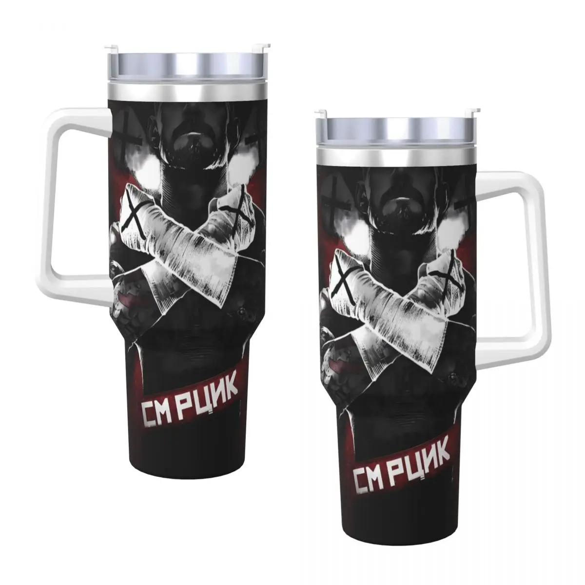 

CM Punk Wrestling Stainless Steel Tumbler Driving Car Mugs Large Thermal Mug Keep Heat Cold and Hot Milk Tea Water Bottle