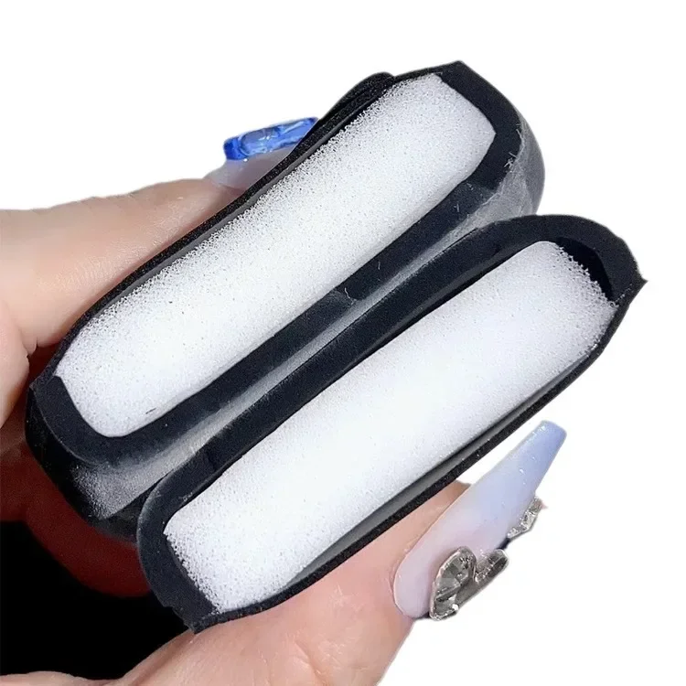 ฟองน้ำแต่งหน้าสับปะรดสีดำ อัลตร้าซอฟท์ คอตตอนแคนดี้ รองพื้น คอนซีลเลอร์ชนิดน้ำ แอร์คุชชั่น ความงามระดับมืออาชีพ