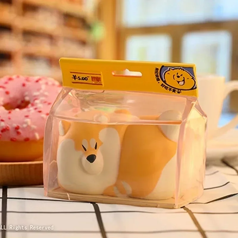 Shiba Inu Gotch Eten Honden Serie Blinde Doos Speelgoed Mysterie Box Originele Actie Figuur Gok Bag Mystere Schattige Pop Kawaii Model Cadeau