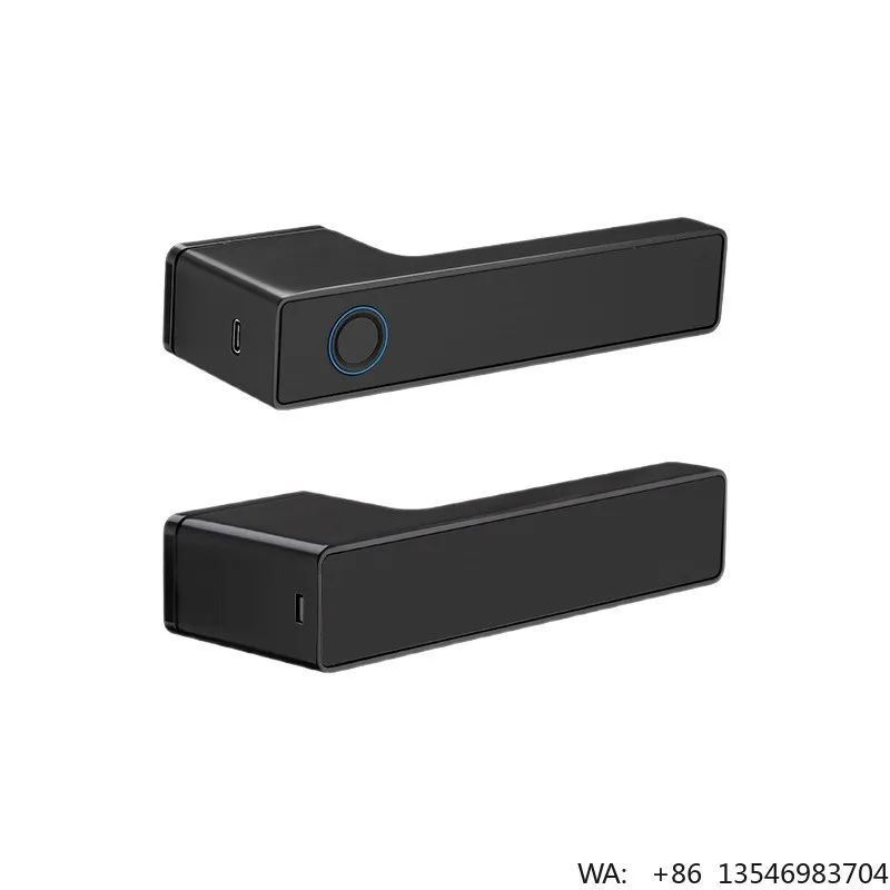 

Customizable Logo Minimalist Ecological Smart Lock Handle Cross-Border Magnetic Lock for Wooden Interior Door Fingerprint
