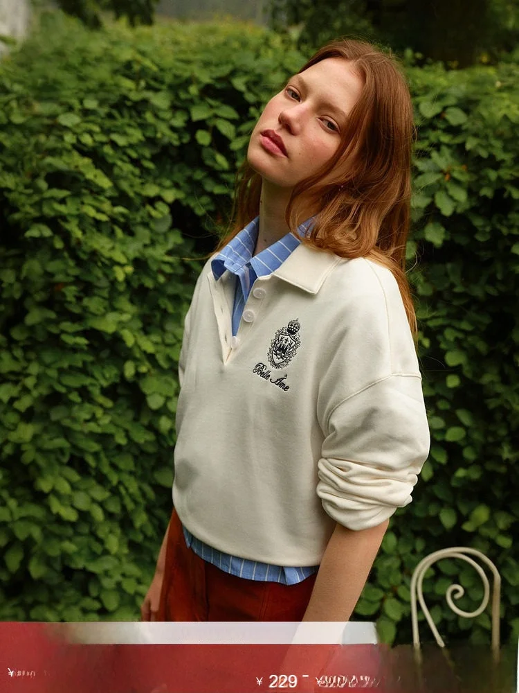 

Женская футболка H&M, весенняя, повседневная, свободного кроя, с коротким рукавом, удобная, из 100% хлопка, модная, для женщин.