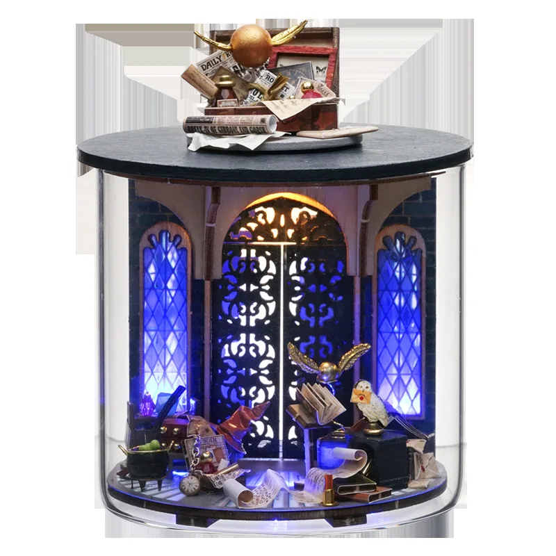 디오라마 인형 집 미니어처 케이스 드림 보틀 시리즈 3D 조립 모델 키트수제 DIY 조립 퍼즐 인형의 집 장난감