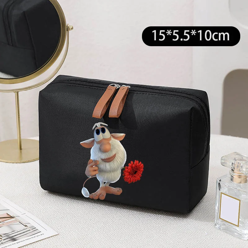 Rusland Cartoon Kleine Witte Anime Opbergtas Organizer Dames Make-Up Tas Make-Up Tassen Vrouwen Make-Up Tas Meisjes Etui Cadeau