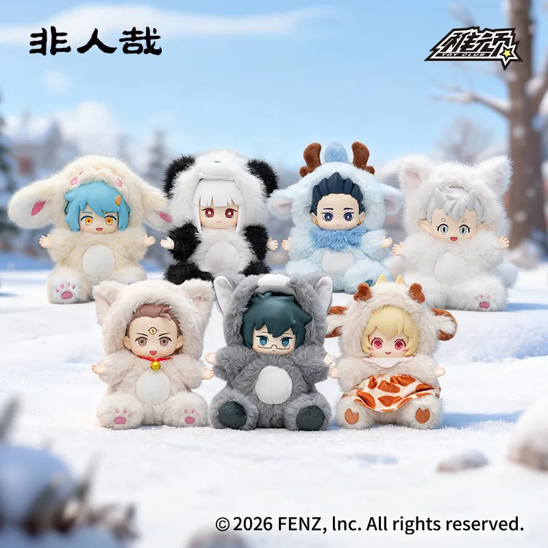 

Official Blind Box Fei Ren Zai Fluffy Winter Series Collectible Plush Doll Cute Doll Birthday Gift For Girls Anime Character